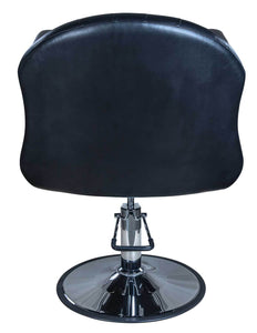 Icarus "Young" Black Beauty Salon Styling Chair, Round Base