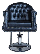 Load image into Gallery viewer, Icarus &quot;Young&quot; Black Beauty Salon Styling Chair, Round Base
