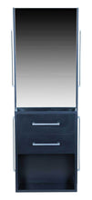 Load image into Gallery viewer, Icarus &quot;Palmdale&quot; Black Salon Styling Station With Mirror
