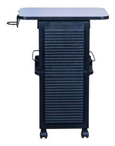 Icarus "Hawkeye" Salon Trolley with Locking Doors With Table Top