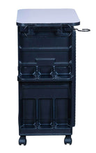 Load image into Gallery viewer, Icarus &quot;Hawkeye&quot; Salon Trolley with Locking Doors With Table Top
