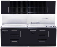 Load image into Gallery viewer, Icarus Black Full Color Bar Station With Sink
