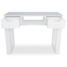 Load image into Gallery viewer, Icarus &quot;Ming&quot; Manicure Table With Glass Top
