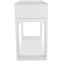 Load image into Gallery viewer, Icarus &quot;Ming&quot; Manicure Table With Glass Top
