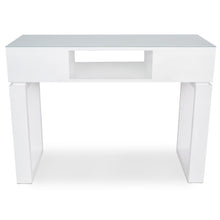 Load image into Gallery viewer, Icarus &quot;Ming&quot; Manicure Table With Glass Top

