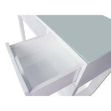 Load image into Gallery viewer, Icarus &quot;Ming&quot; Manicure Table With Glass Top
