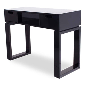 Icarus "Ming" Manicure Table With Glass Top
