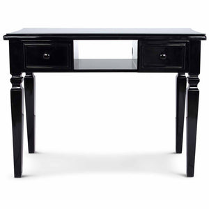 Icarus "Yao" Manicure Table With Glass Top