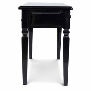 Icarus "Yao" Manicure Table With Glass Top