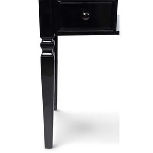 Icarus "Yao" Manicure Table With Glass Top