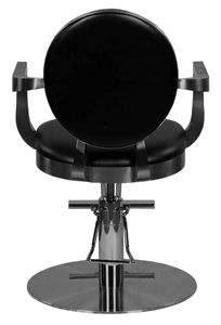 "Lively" Vintage Hair Salon Styling Chair With Round Base