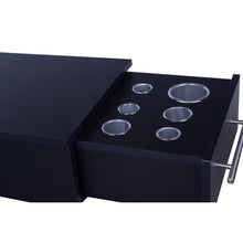 Load image into Gallery viewer, &quot;Irvine&quot; Single Beauty Salon Hair Styling Station, Black
