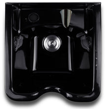 Load image into Gallery viewer, Square ABS Shampoo Bowl With Faucet and Sprayer
