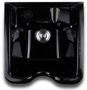 Square ABS Shampoo Bowl With Faucet and Sprayer
